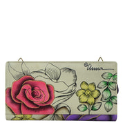 Bi-Fold Wallet With Strap - 1856