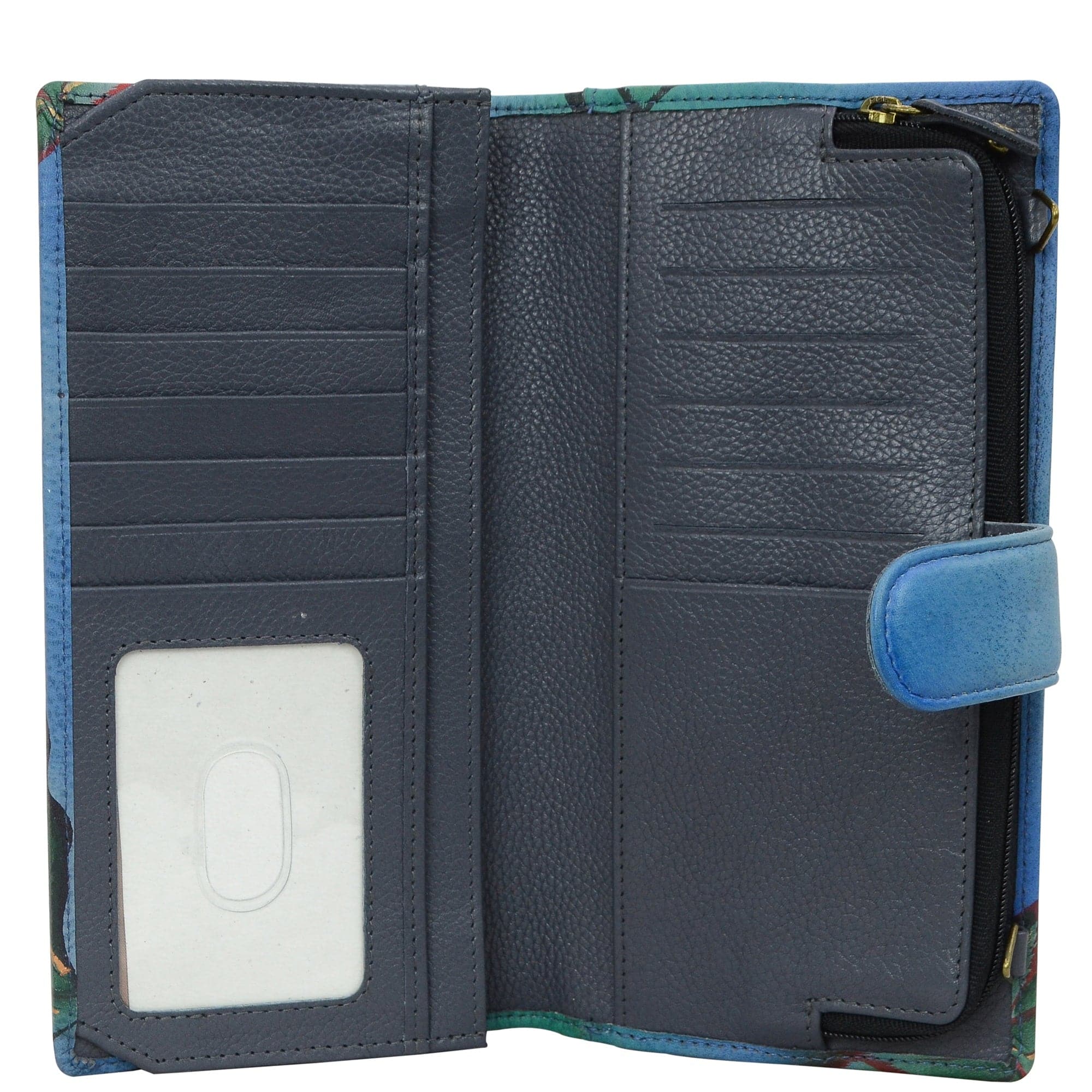 Bi-Fold Wallet With Strap - 1856