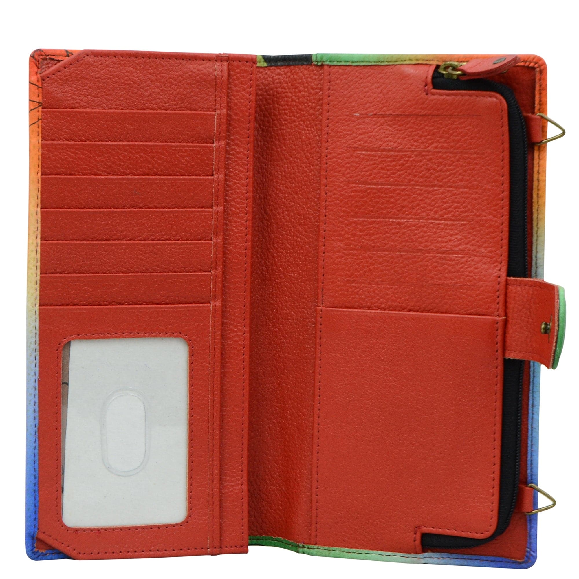 Bi-Fold Wallet With Strap - 1856