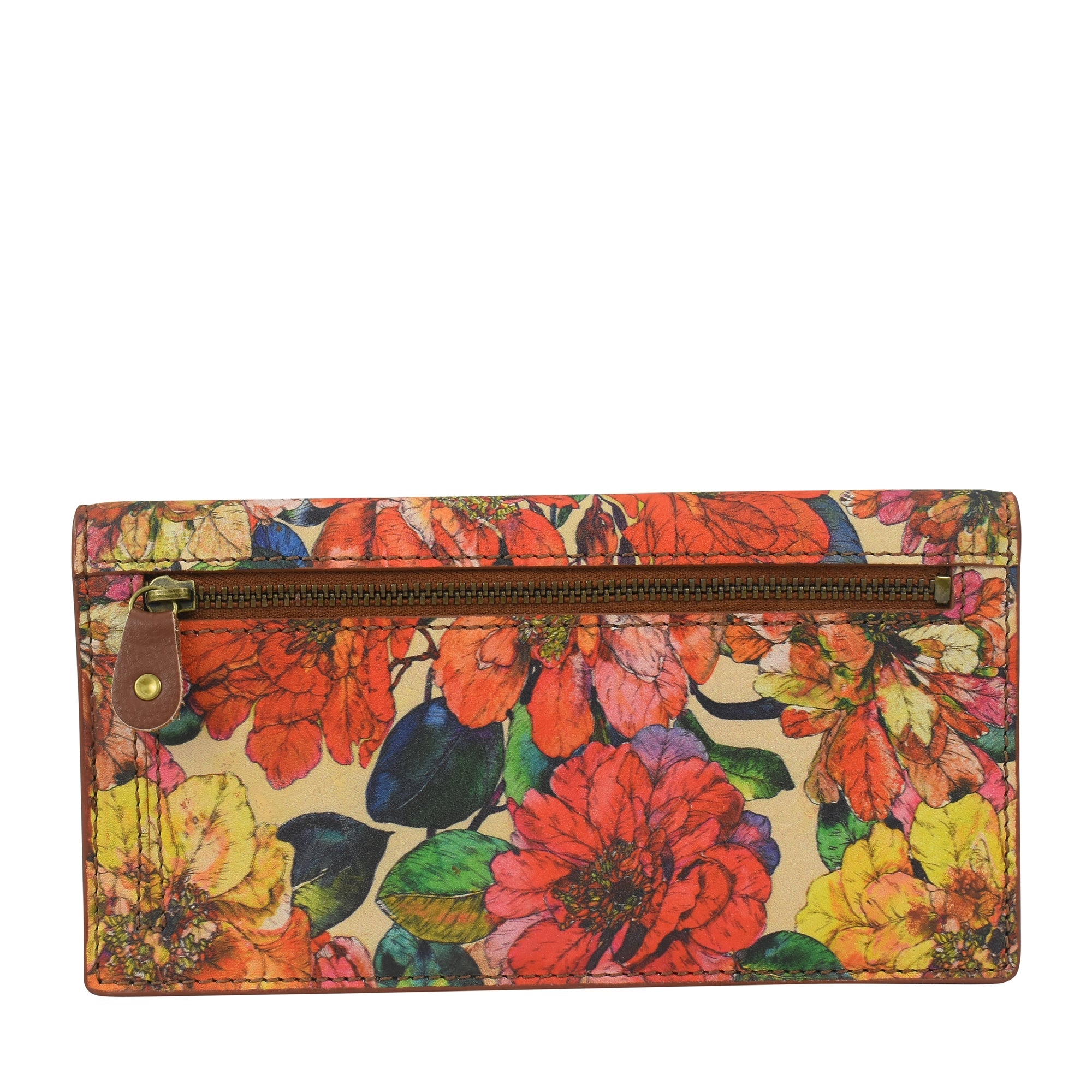 Heritage Leather Bi-Fold Clutch Wallet - 1871