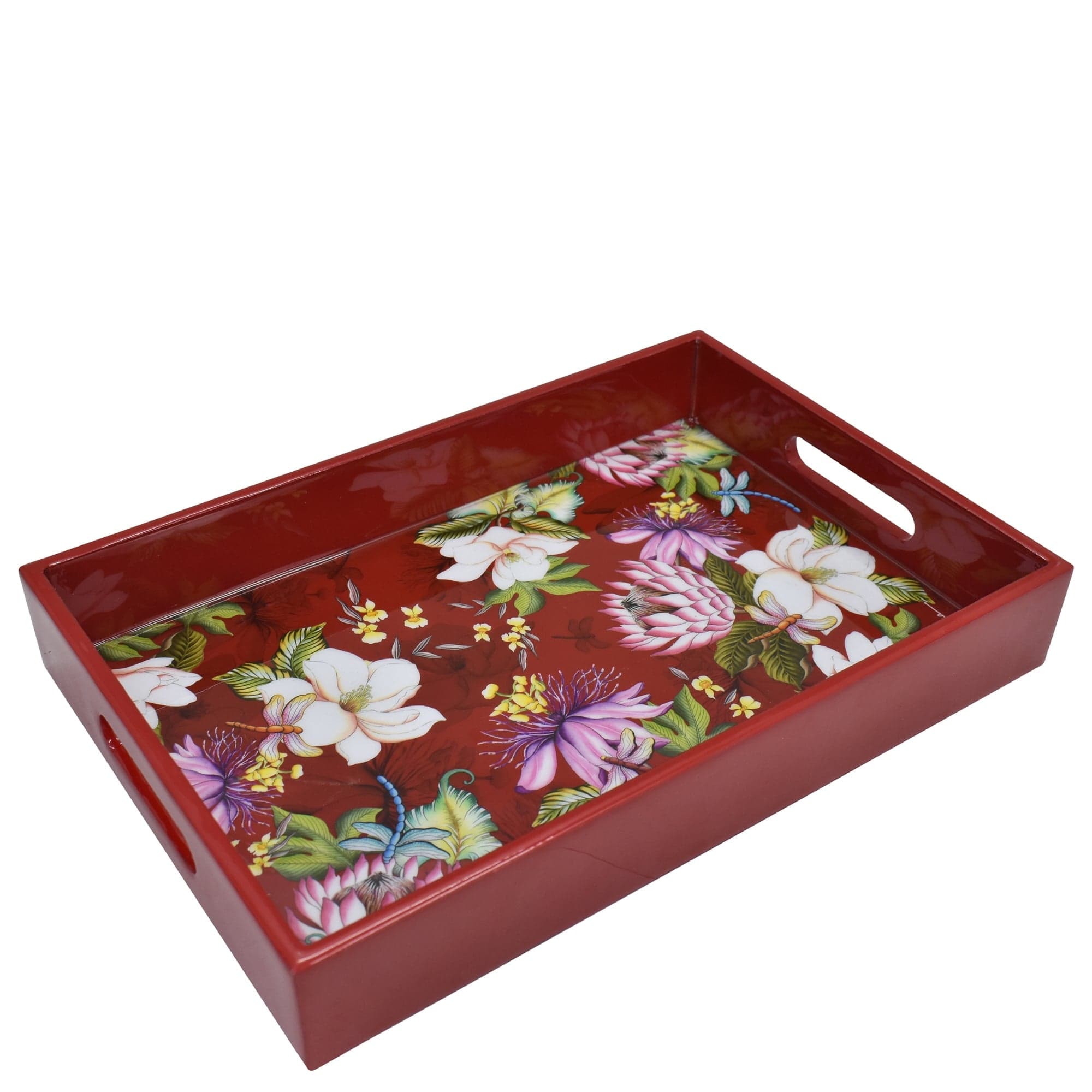 Wooden Printed Tray (Revive Collection) - 25001-B