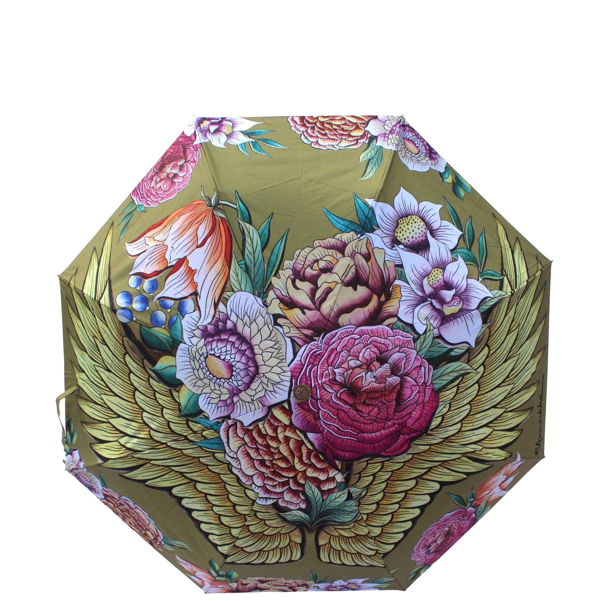 Angel Wings Auto Open/ Close Printed Umbrella - 3100