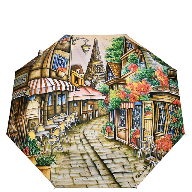 Auto Open/ Close Printed Umbrella - 3100