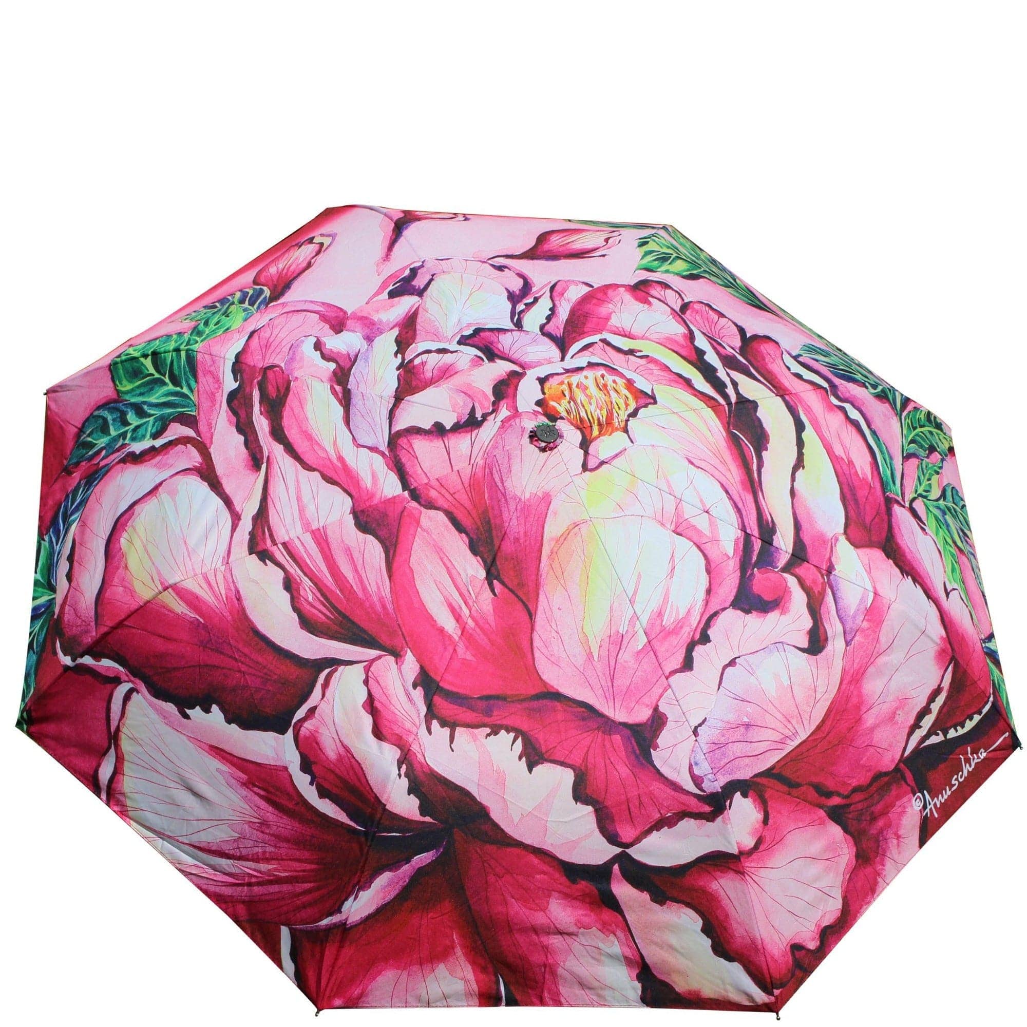 Precious Peonies Auto Open/ Close Printed Umbrella - 3100