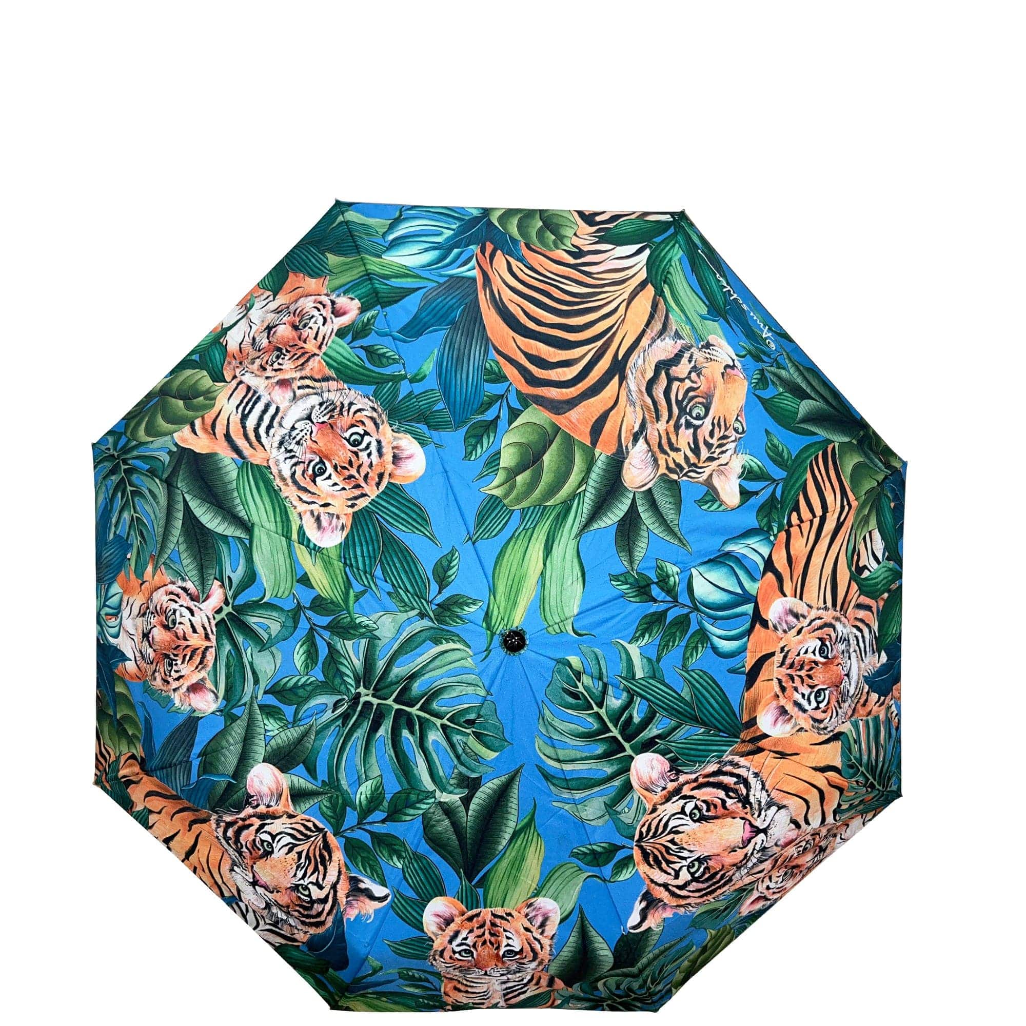 Tiger Family  Auto Open/ Close Printed Umbrella - 3100