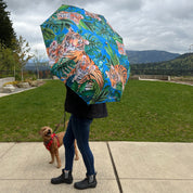 Auto Open/ Close Printed Umbrella - 3100