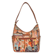 Classic Hobo With Side Pockets - 382