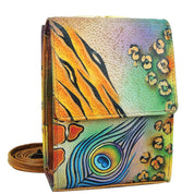 Premium Peaock Safari Triple Compartment Crossbody Organizer - 412