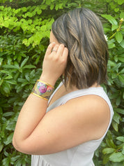 Gold plated Cuff - 4300