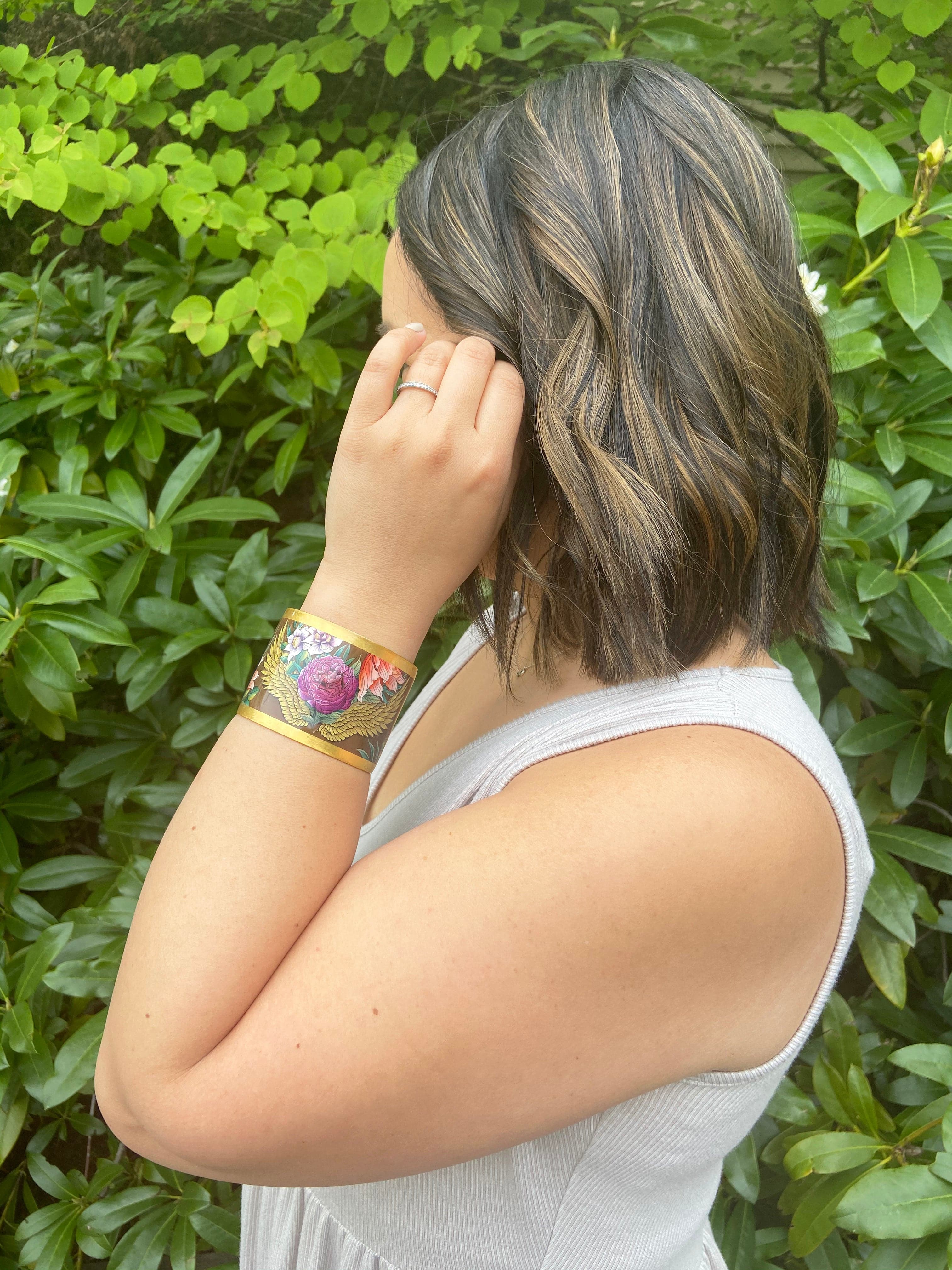 Gold plated Cuff - 4300