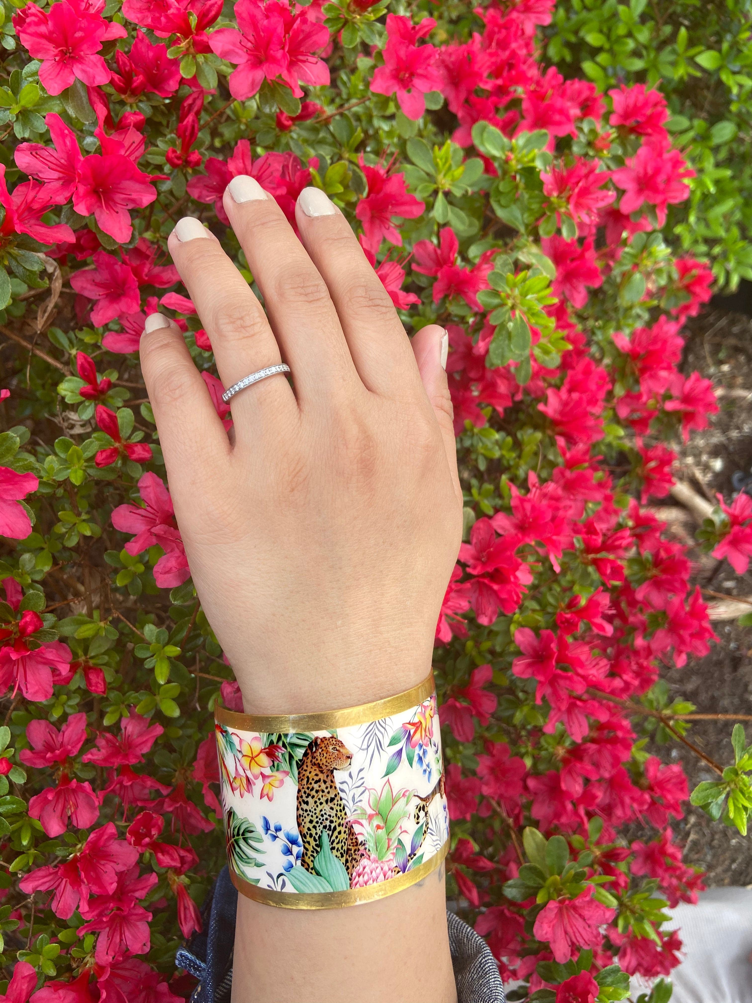 Gold plated Cuff - 4300