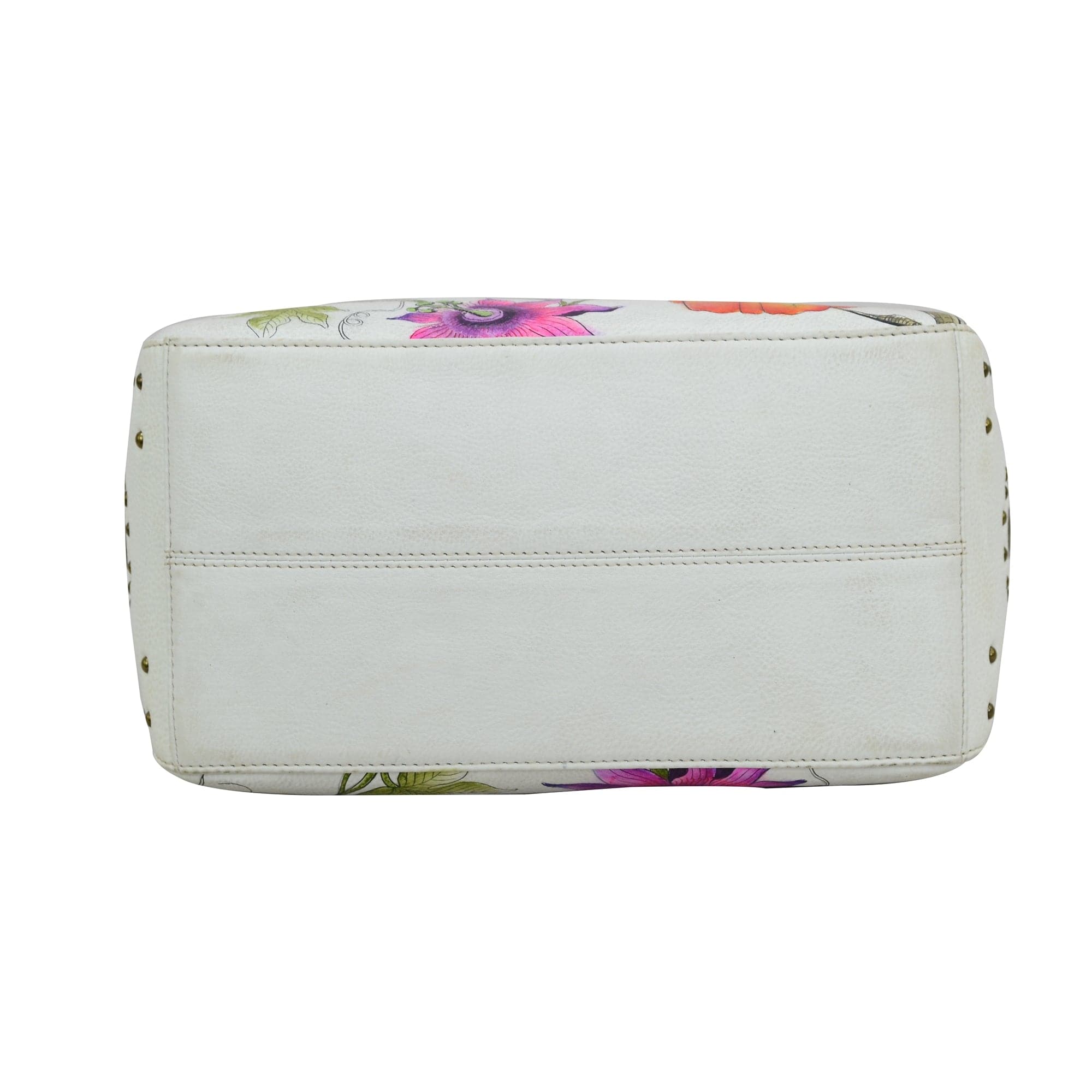 Classic Hobo With Studded Side Pockets - 433 - Anuschka