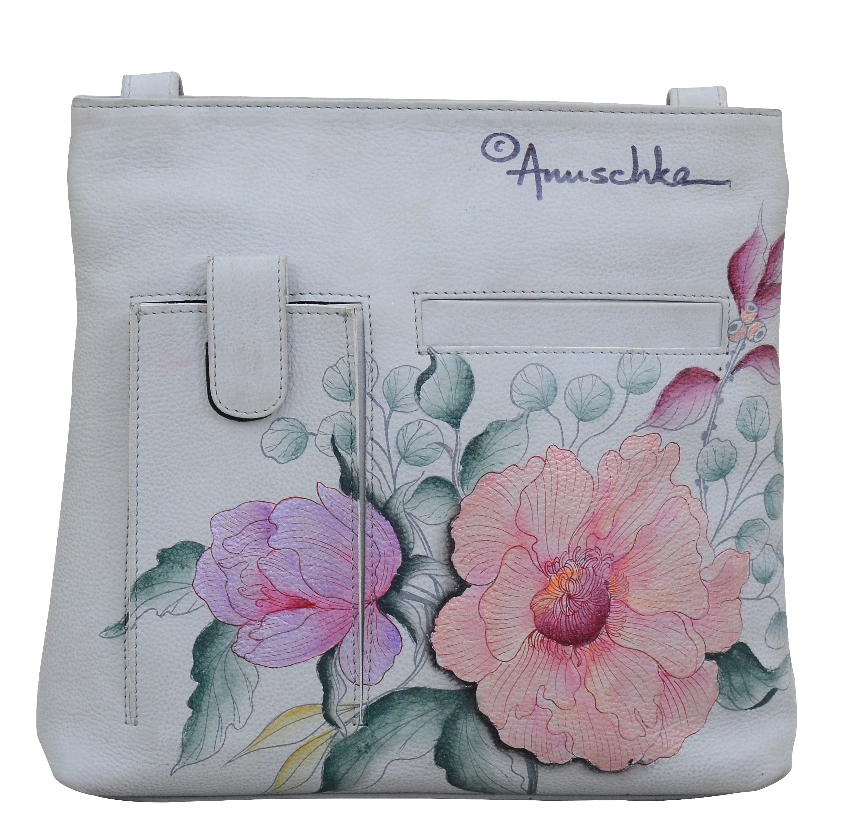 Medium Crossbody With Double Zip Pockets - 447 - Anuschka