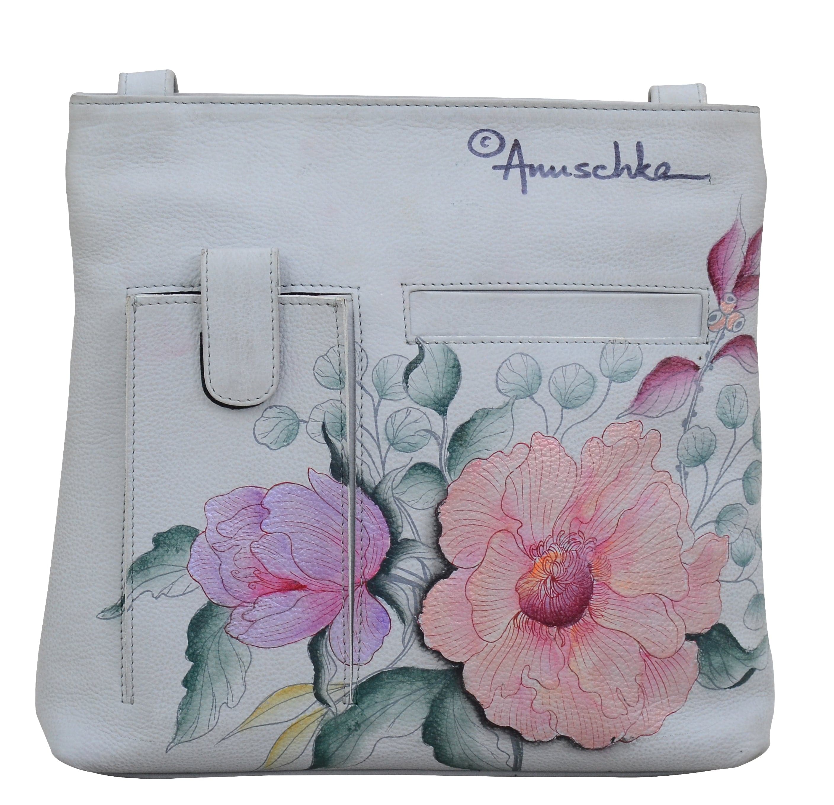 Medium Crossbody With Double Zip Pockets - 447 - Anuschka