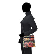 Medium Crossbody With Double Zip Pockets - 447