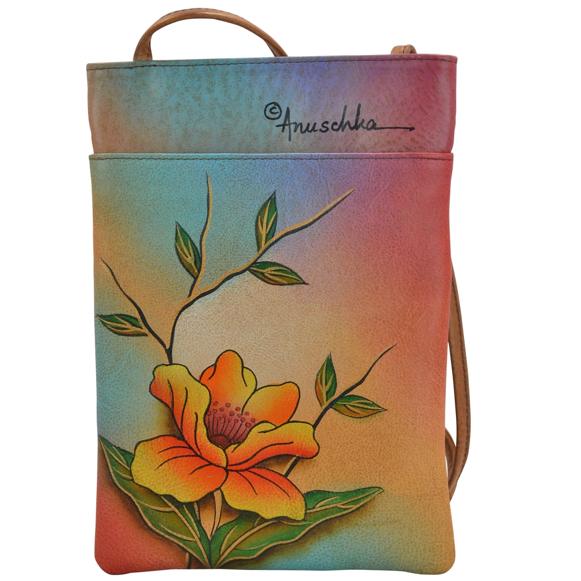 Mini Double Zip Travel Crossbody - 448 - Anuschka