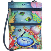 Ocean Treasures Mini Double Zip Travel Crossbody - 448