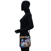 Slim Crossbody With Front Zip - 452 - Anuschka