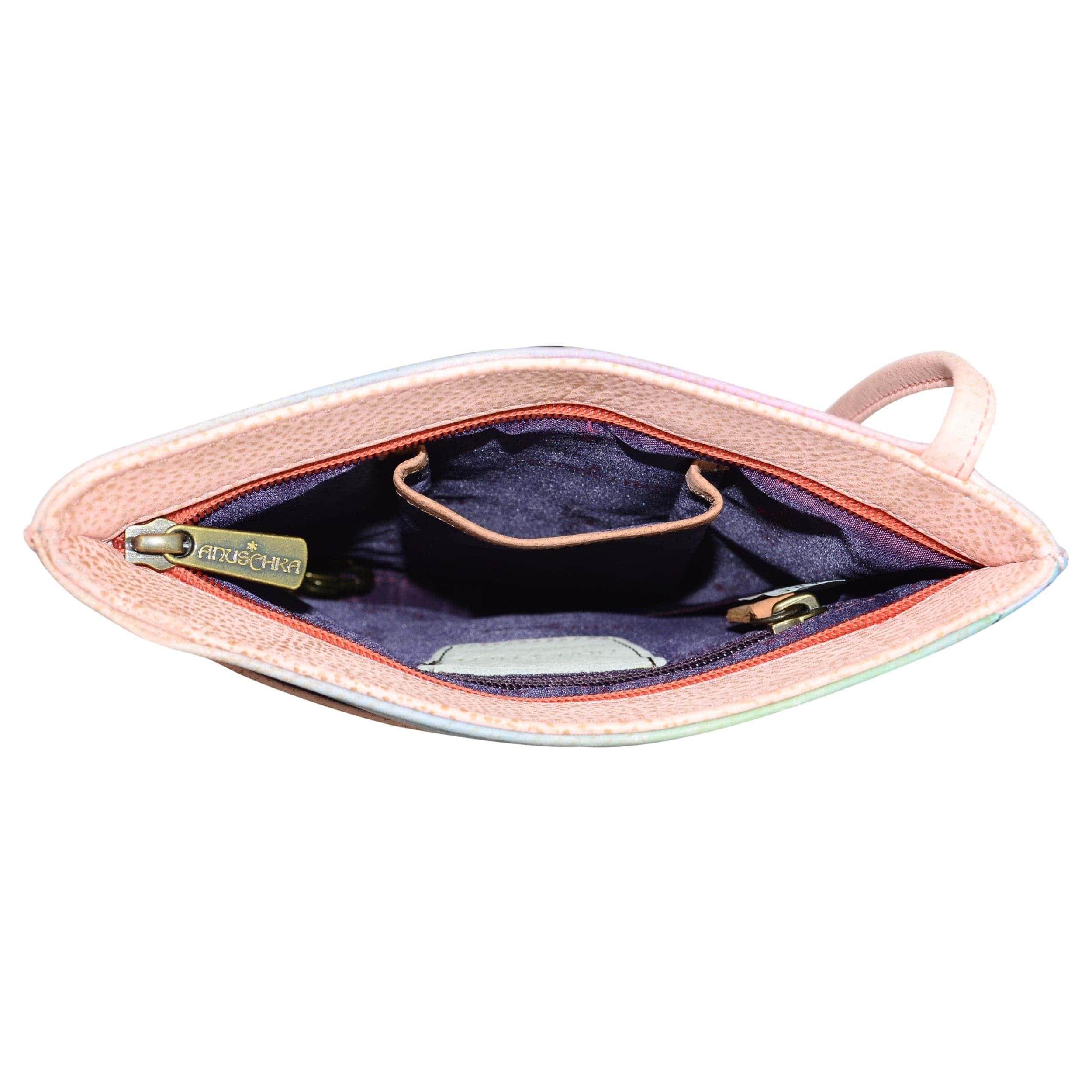 Slim Crossbody With Front Zip - 452 - Anuschka