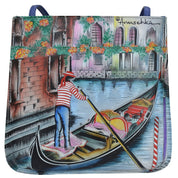 Slim Crossbody With Front Zip - 452 - Anuschka