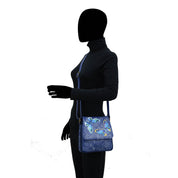 Triple Compartment Crossbody Organizer - 483