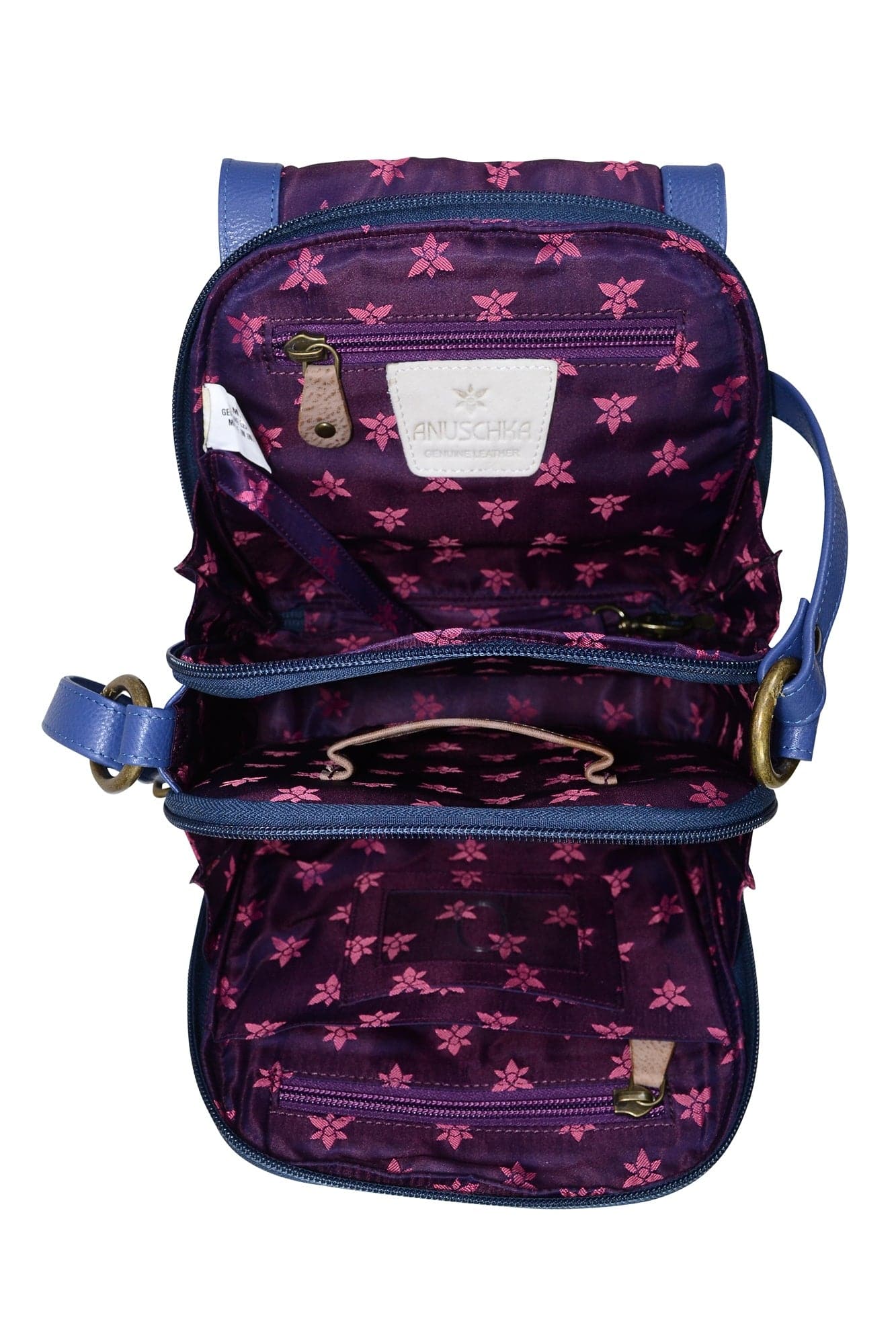 Triple Compartment Crossbody Organizer - 483