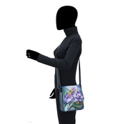 Triple Compartment Crossbody Organizer - 483 - Anuschka