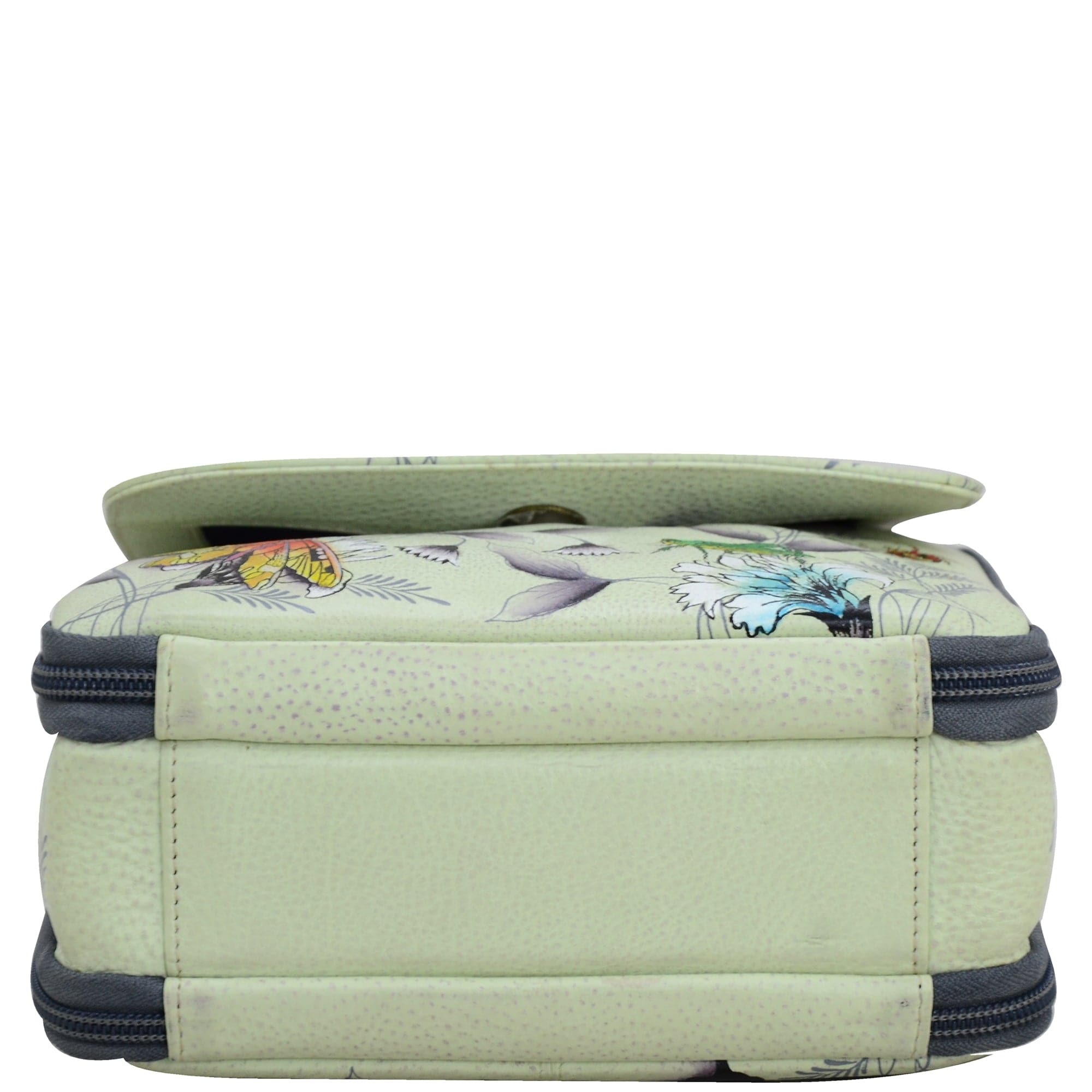 Triple Compartment Crossbody Organizer - 483 - Anuschka
