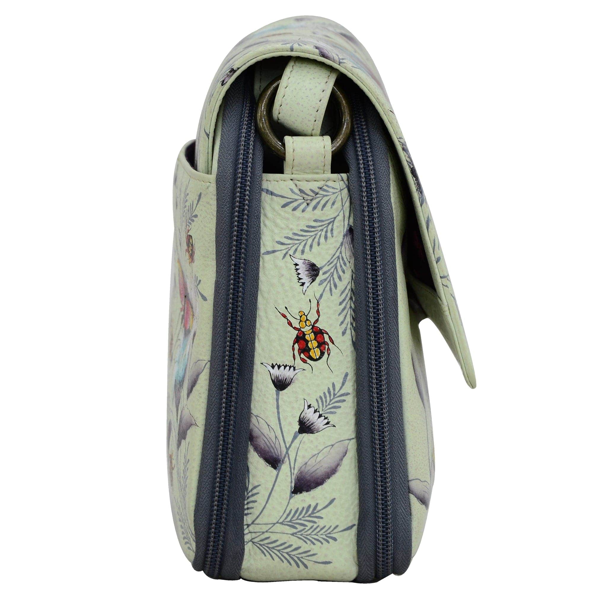 Triple Compartment Crossbody Organizer - 483 - Anuschka