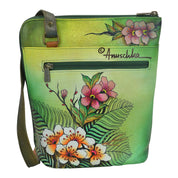 Organizer Crossbody With Extended Side Zipper - 493