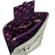 Organizer Crossbody With Extended Side Zipper - 493 - Anuschka