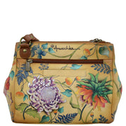 Triple Compartment Medium Crossbody With Adjustable Strap - 525 - Anuschka