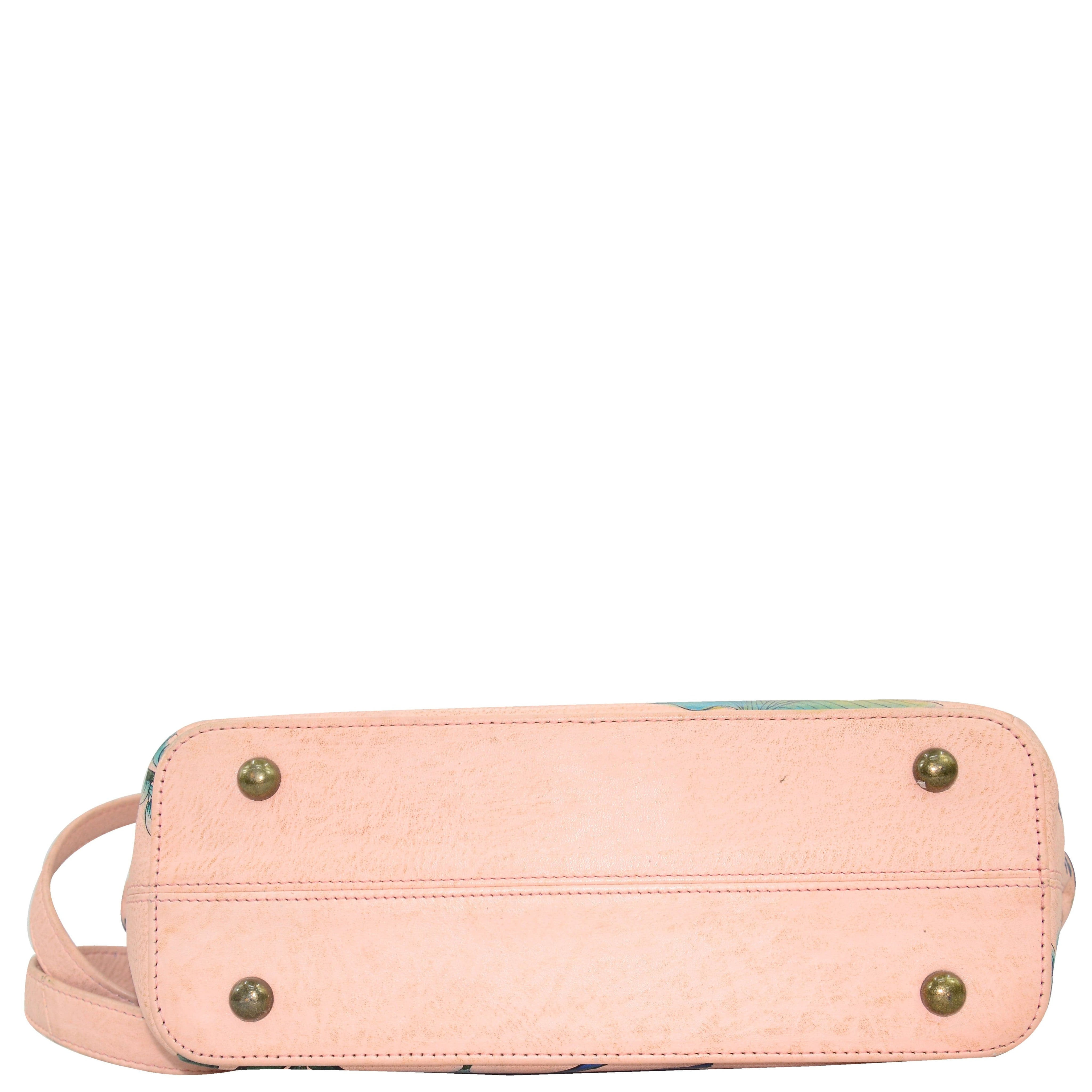 Triple Compartment Medium Crossbody With Adjustable Strap - 525