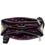 Triple Compartment Medium Crossbody With Adjustable Strap - 525 - Anuschka