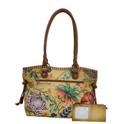 Double Handle Large Tote With Magnetic Closure - 569 - Anuschka