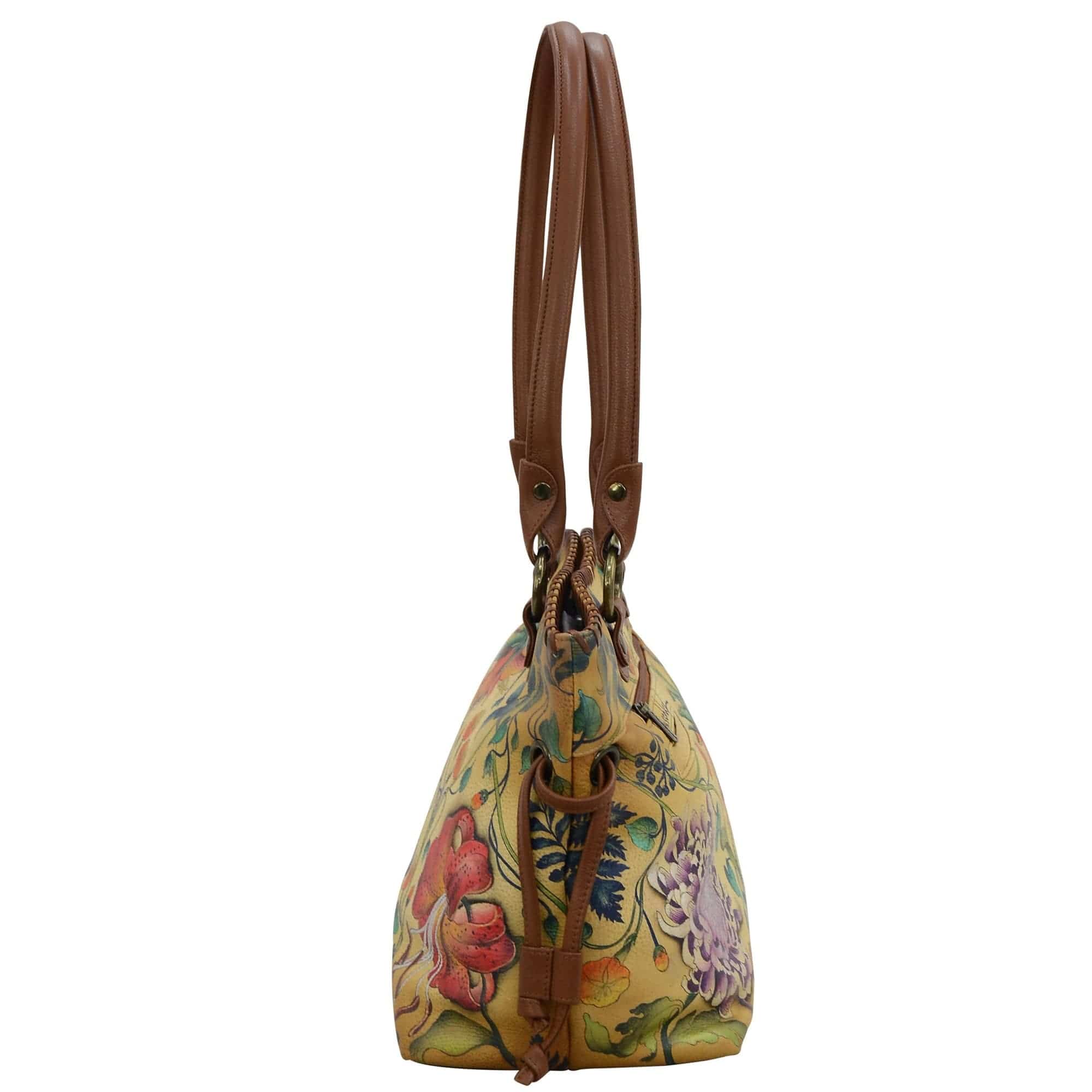 Double Handle Large Tote With Magnetic Closure - 569 - Anuschka