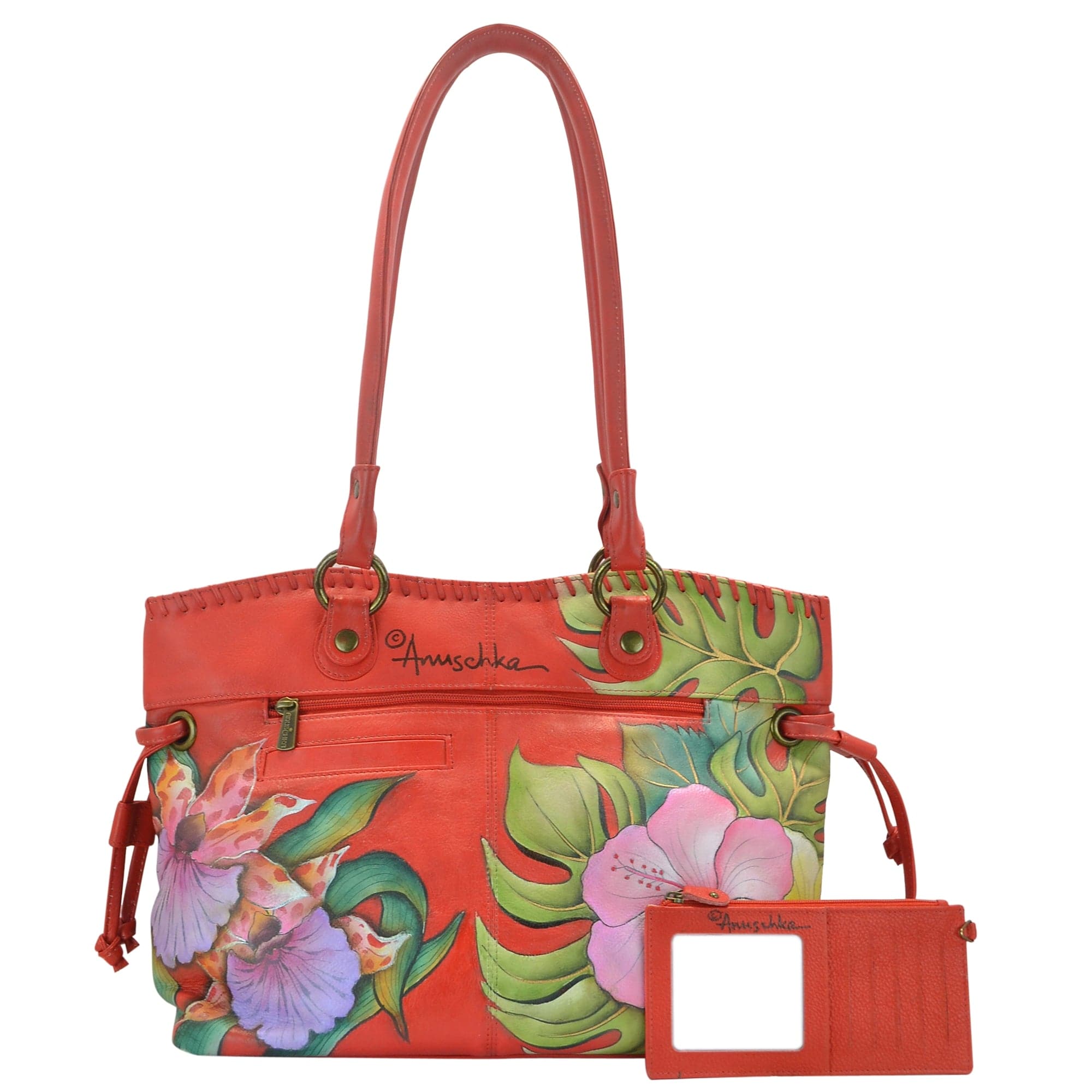 Double Handle Large Tote With Magnetic Closure - 569 - Anuschka