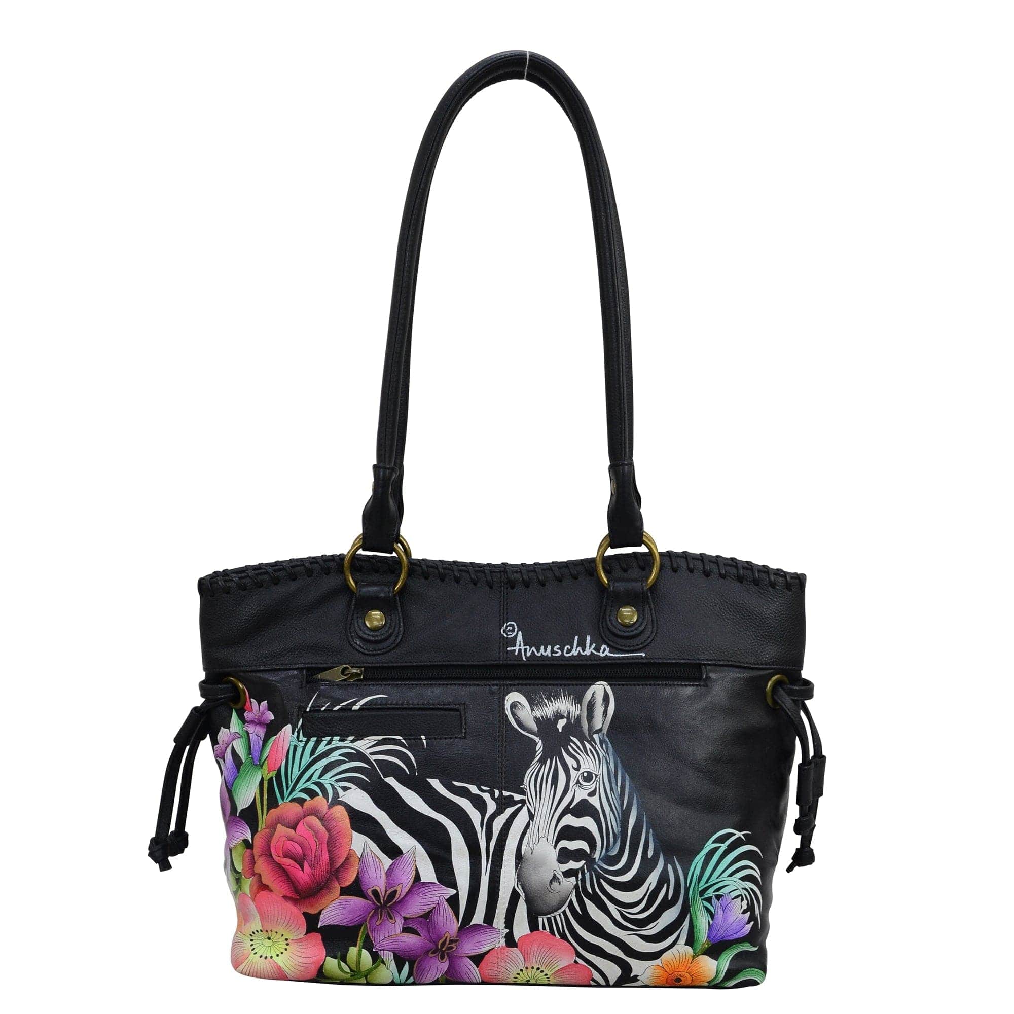 Double Handle Large Tote With Magnetic Closure - 569 - Anuschka
