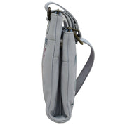 RFID Blocking Triple Compartment Crossbody Organizer - 595 - Anuschka