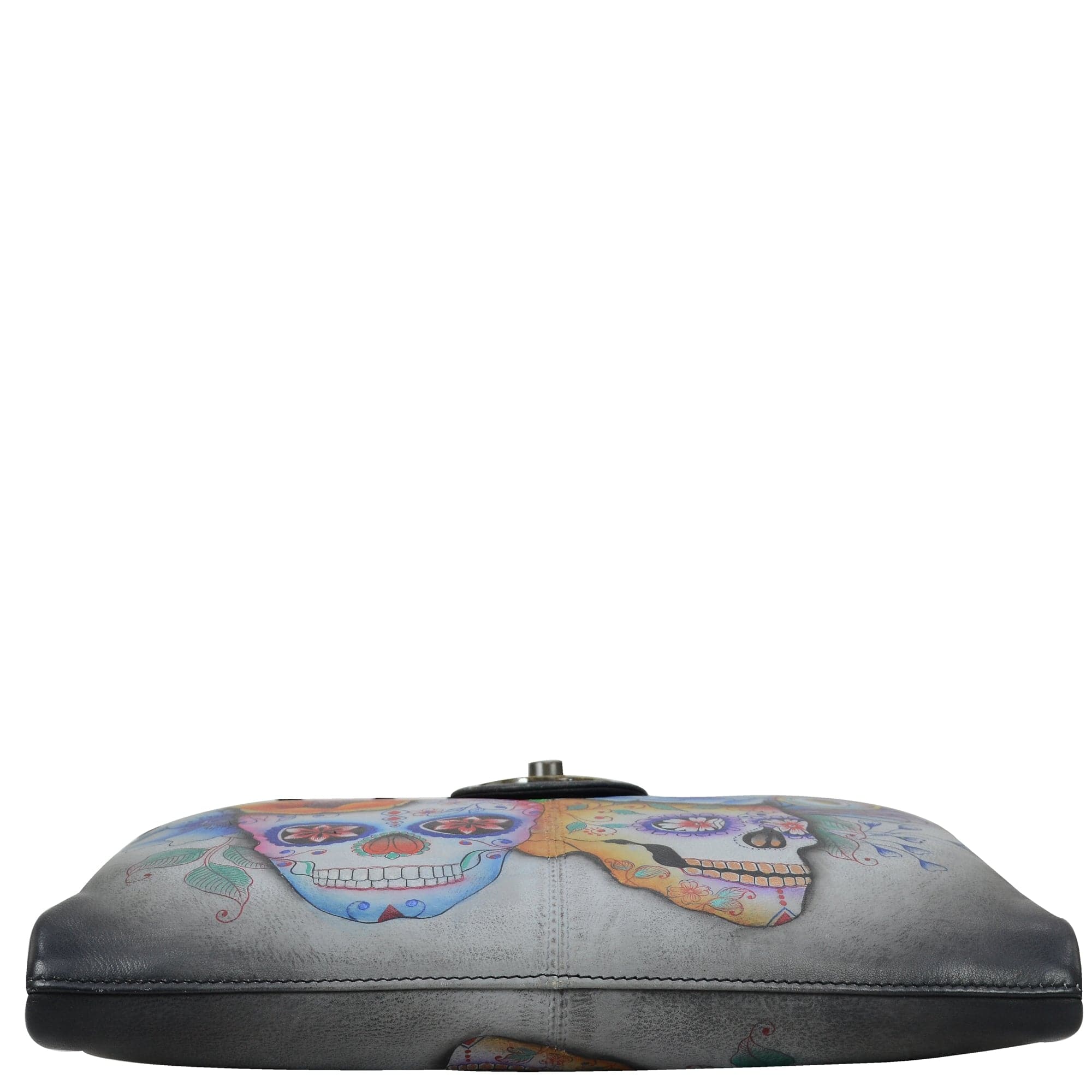 RFID Blocking Triple Compartment Crossbody Organizer - 595 - Anuschka