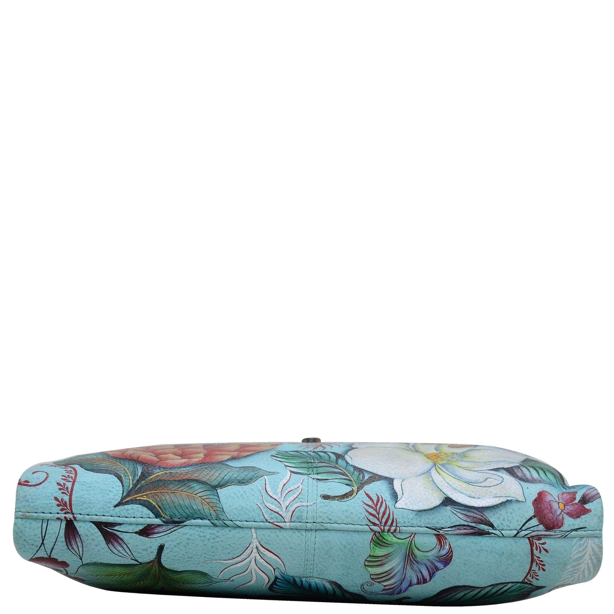 RFID Blocking Triple Compartment Crossbody Organizer - 595 - Anuschka