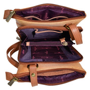 RFID Blocking Triple Compartment Travel Organizer - 596 - Anuschka