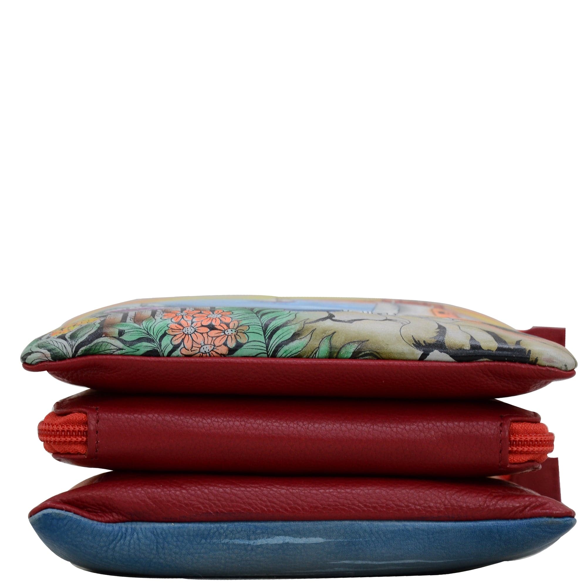 RFID Blocking Triple Compartment Travel Organizer - 596 - Anuschka