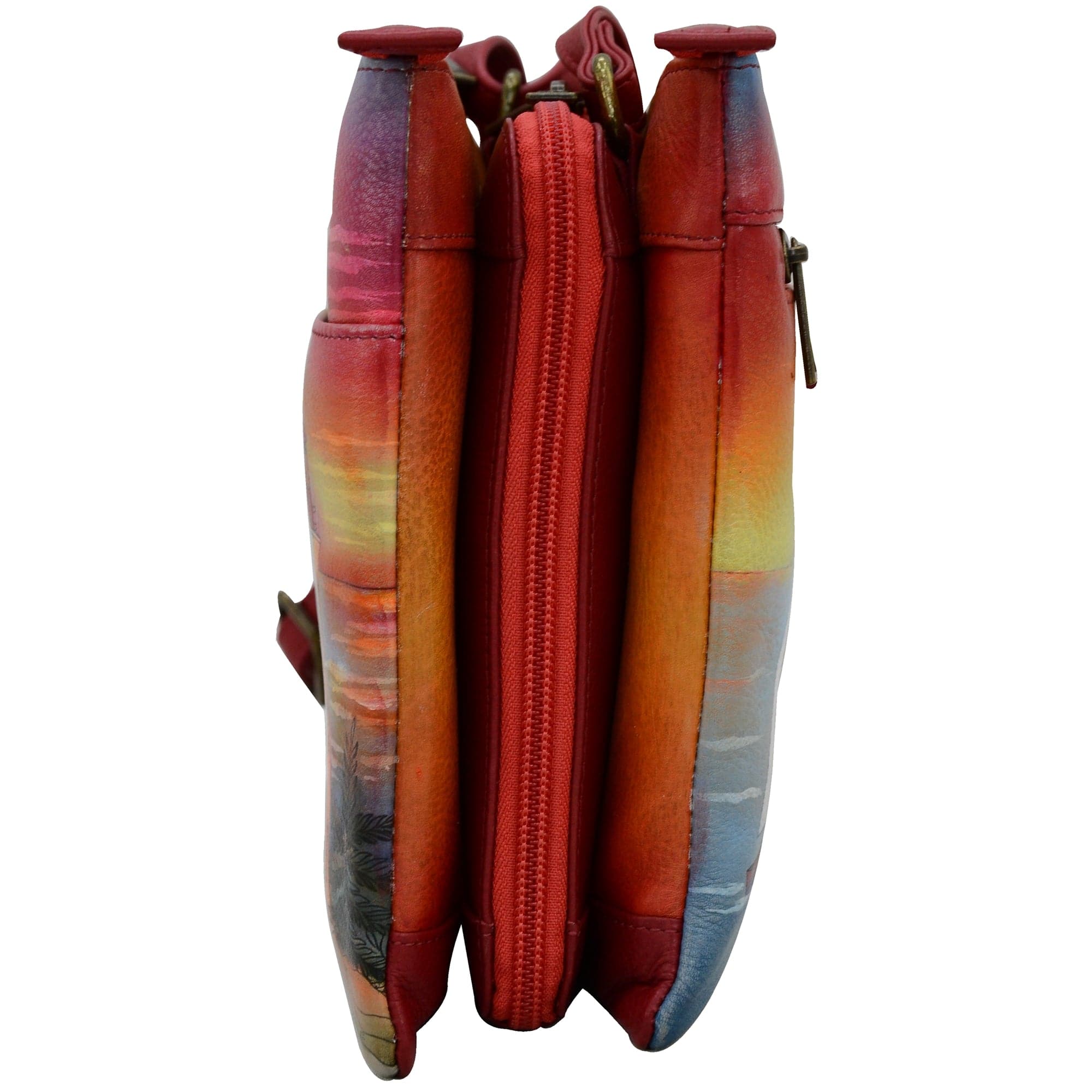 RFID Blocking Triple Compartment Travel Organizer - 596 - Anuschka