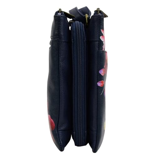 RFID Blocking Triple Compartment Travel Organizer - 596 - Anuschka