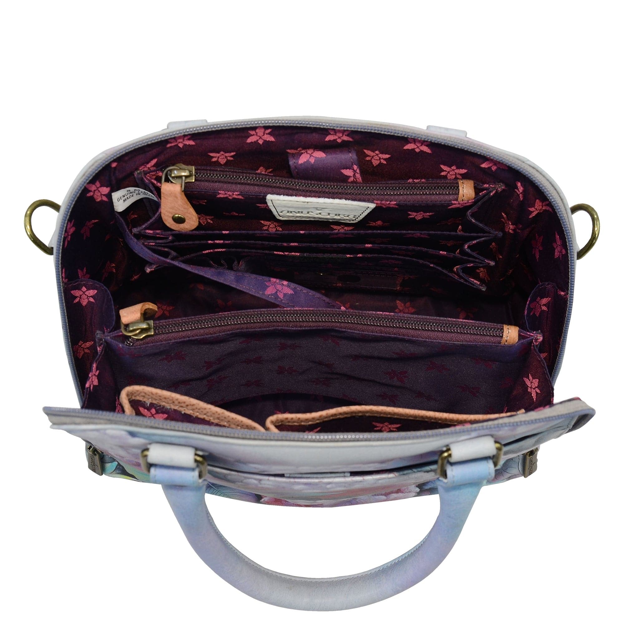 Zip Around Convertible Satchel - 606 - Anuschka