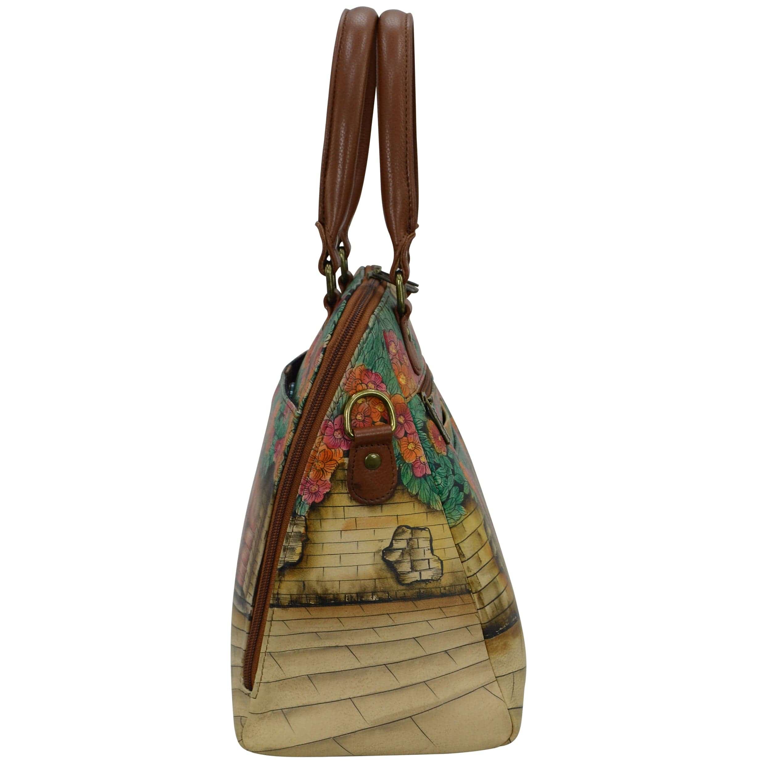 Zip Around Convertible Satchel - 606 - Anuschka