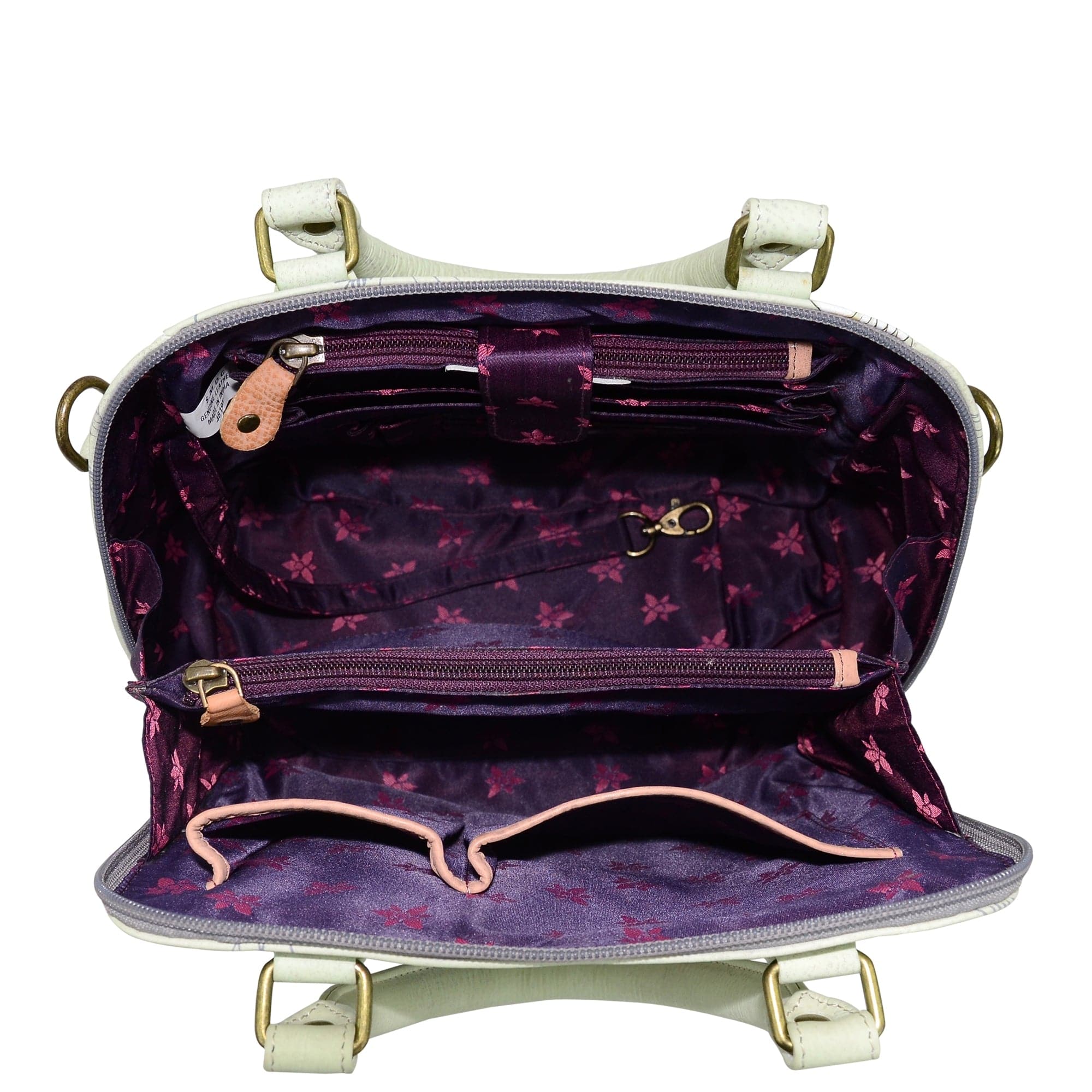 Zip Around Convertible Satchel - 606 - Anuschka