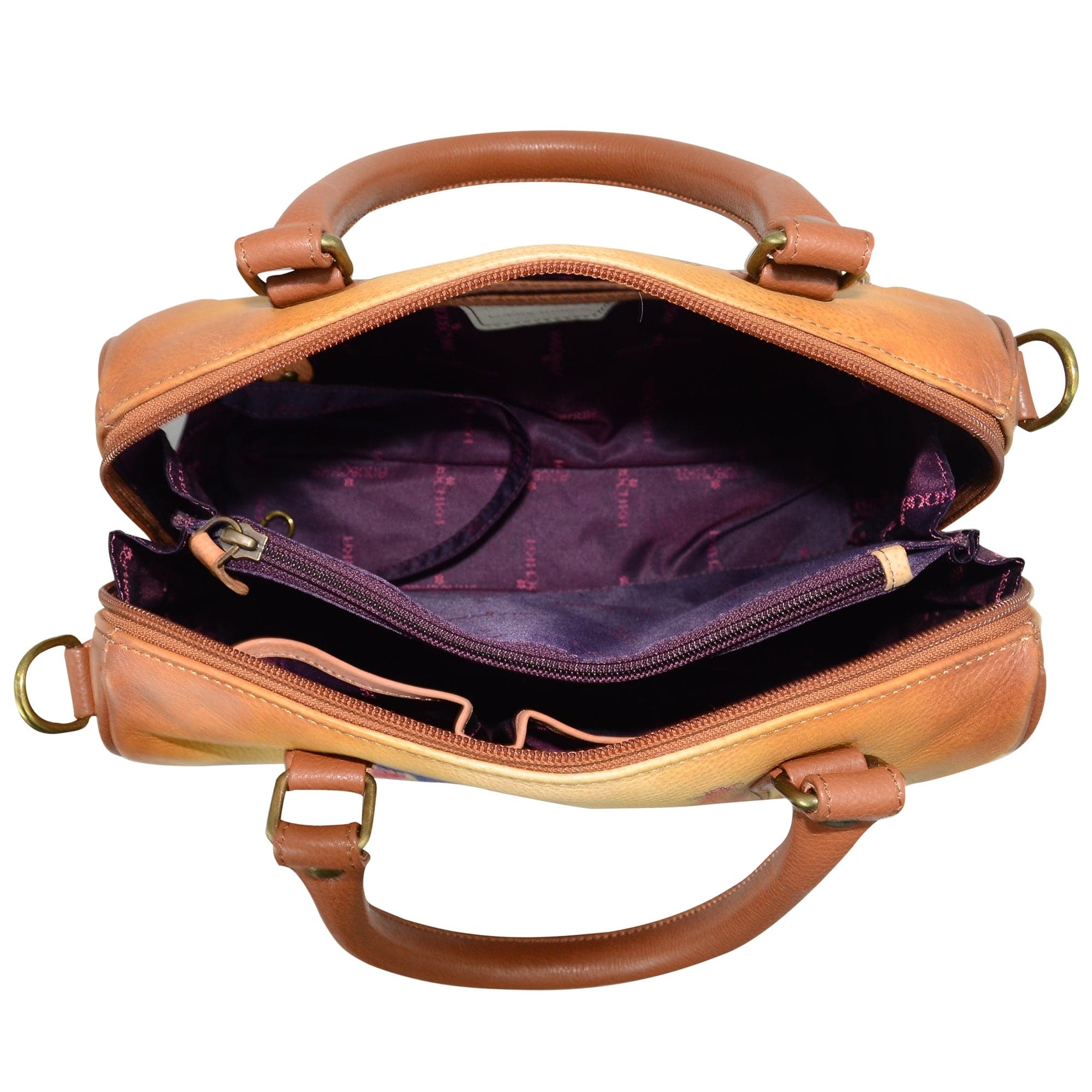 Zip Around Classic Satchel - 625 - Anuschka