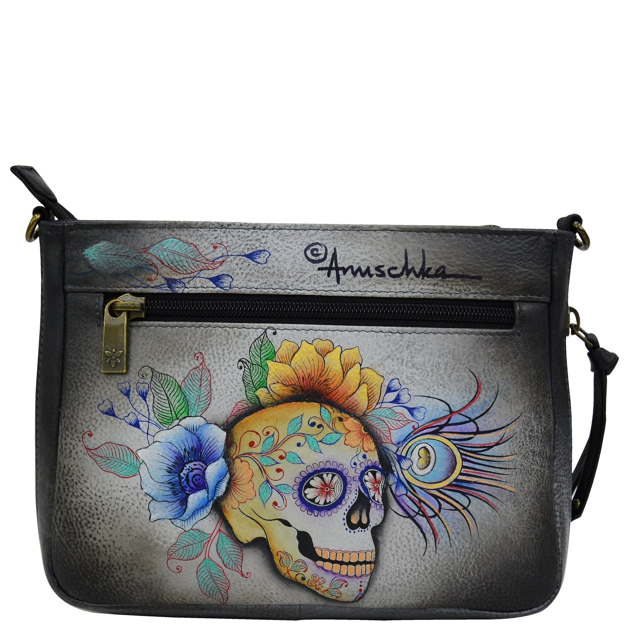 Compact Crossbody With Front Pocket - 636 - Anuschka